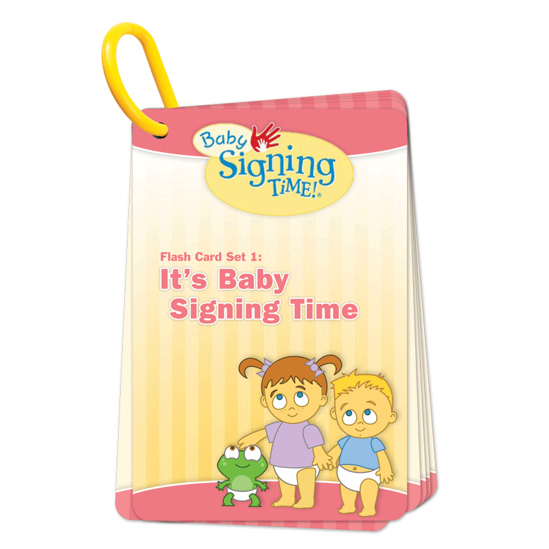 Baby Signing Time flash card 1