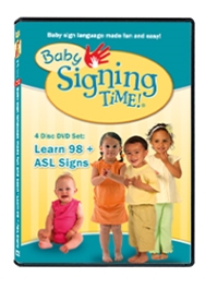 Baby Signing Time 4 Volume DVD Collection ASL, Sign Language, Baby Sign Language, Kids ASL, Kids Sign Language, American Sign Language