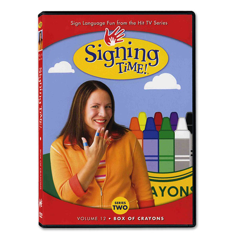 Series Two Vol. 12: Box of Crayons (ASL Signs DVD)