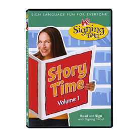 Story Time - DVD ASL, Sign Language, Baby Sign Language, Kids ASL, Kids Sign Language, American Sign Language