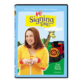 Series One Vol. 9: The Zoo Train - DVD ASL, Sign Language, Baby Sign Language, Kids ASL, Kids Sign Language, American Sign Language