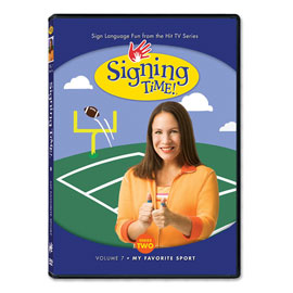 Series Two Vol. 7: My Favorite Sport - DVD ASL, Sign Language, Baby Sign Language, Kids ASL, Kids Sign Language, American Sign Language