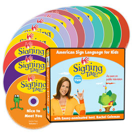 Signing Time DVD Eco-Pack: Series Two - (DVD Edition) ASL, Sign Language, Baby Sign Language, Kids ASL, Kids Sign Language, American Sign Language