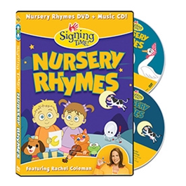 Signing Time Nursery Rhymes DVD ASL, Sign Language, Baby Sign Language, Kids ASL, Kids Sign Language, American Sign Language
