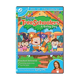 TreeSchoolers 1: A Rainy Day - DVD ASL, Sign Language, Baby Sign Language, Kids ASL, Kids Sign Language, American Sign Language