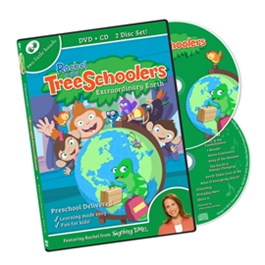 TreeSchoolers 8: Extraordinary Earth - DVD/CD ASL, Sign Language, Baby Sign Language, Kids ASL, Kids Sign Language, American Sign Language